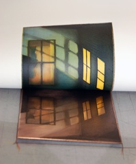 Printing a black plate on copper